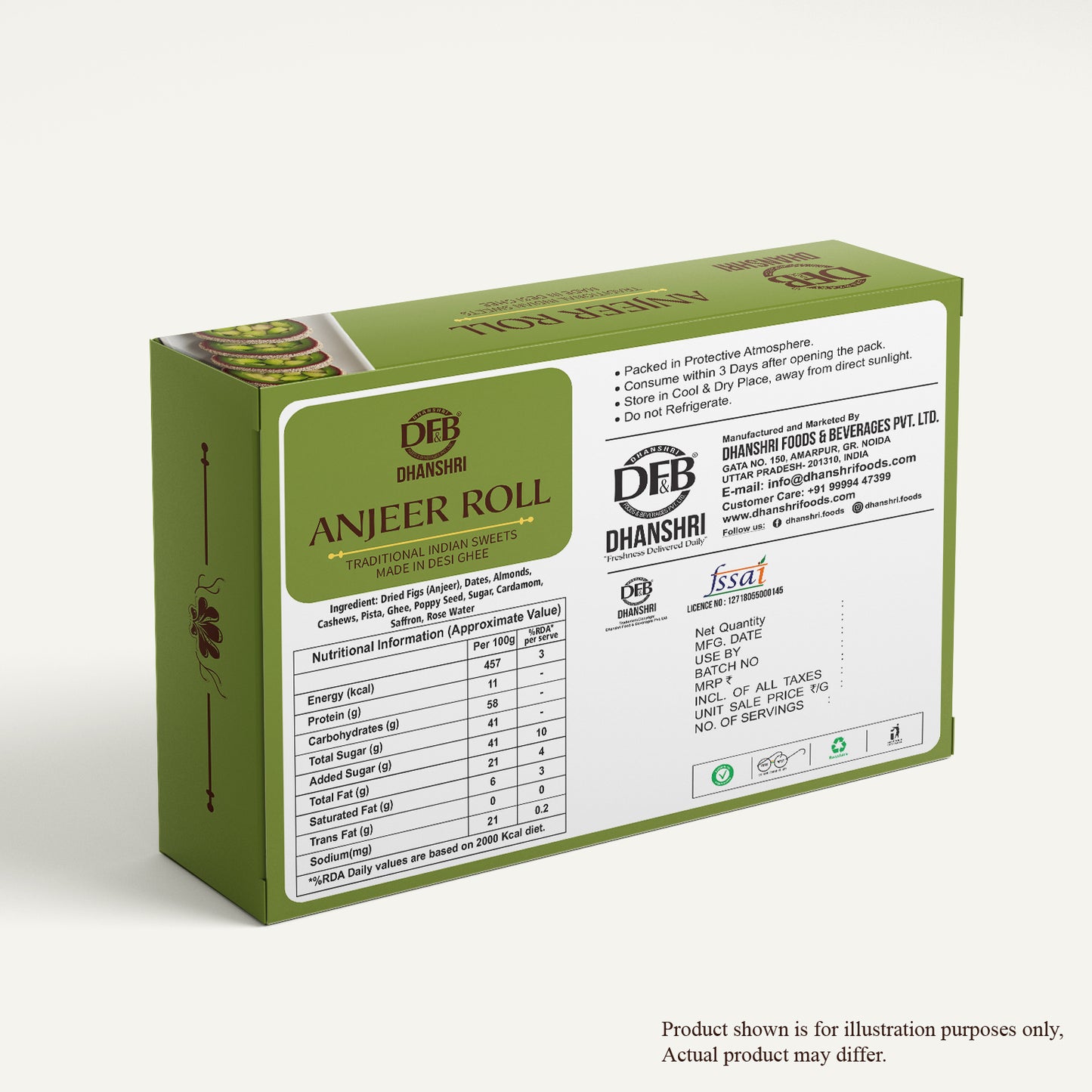 Anjeer Roll