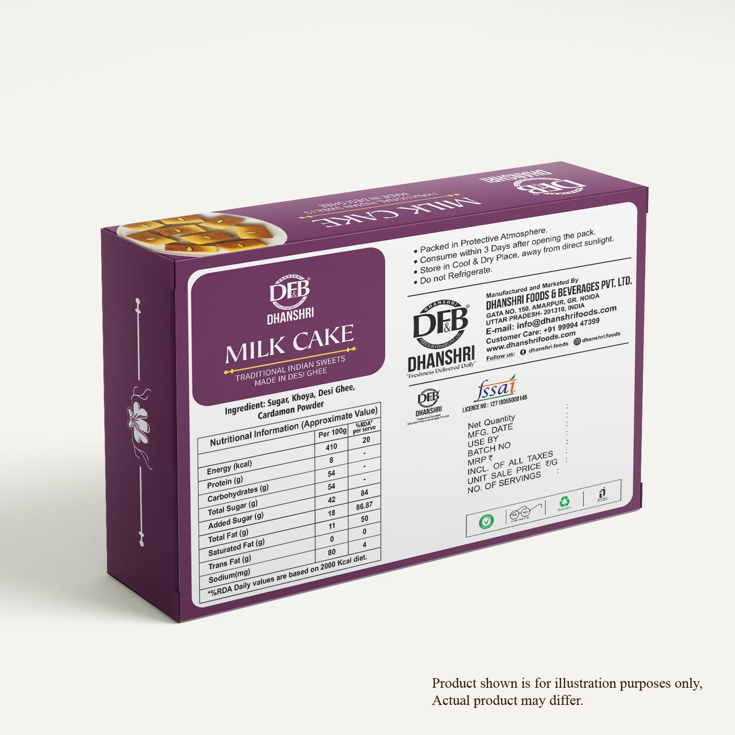 Milk Cake