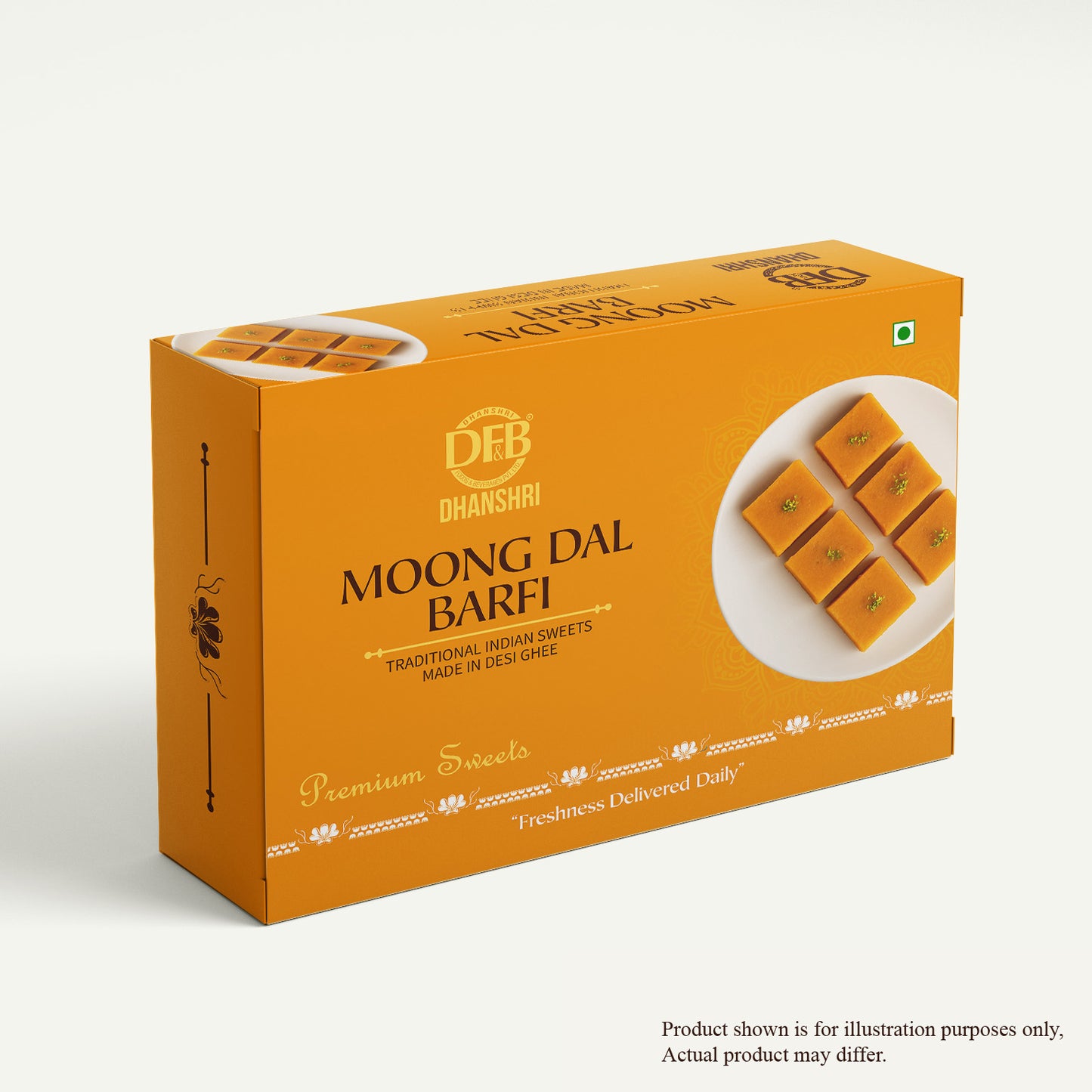 Moong Dal Barfi