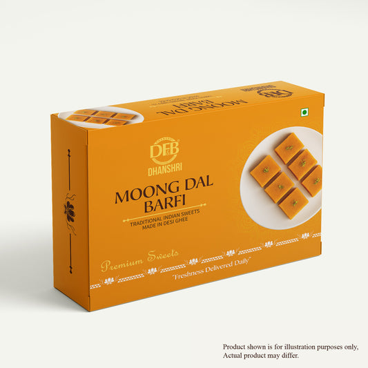 Moong Dal Barfi